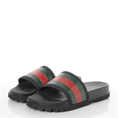 Gucci Pursuit '72 Rubber Slide 'Black' 